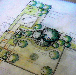 Gartenbau Planzeichnung